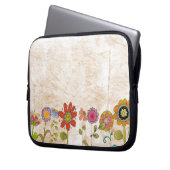 Blume Laptopschutzhülle (Vorderseite Links)
