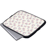 Blume Laptopschutzhülle (Vorne Knopf)