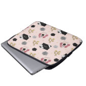 Blume Laptopschutzhülle (Vorne Knopf)