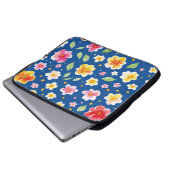 Blume Laptopschutzhülle (Vorne Knopf)