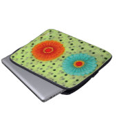 Blume Laptopschutzhülle (Vorne Knopf)