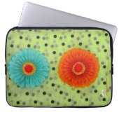 Blume Laptopschutzhülle (Vorderseite)