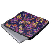 Blume Laptopschutzhülle (Vorne Knopf)