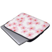 Blume Laptopschutzhülle (Vorne Knopf)