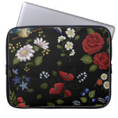 Blume Laptopschutzhülle (Vorderseite)