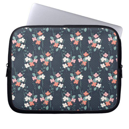 Blume Laptopschutzhülle (Vorderseite)