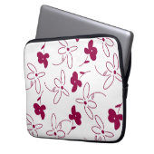 Blume Laptopschutzhülle (Vorderseite Links)