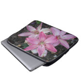 Blume Laptopschutzhülle (Vorne Knopf)