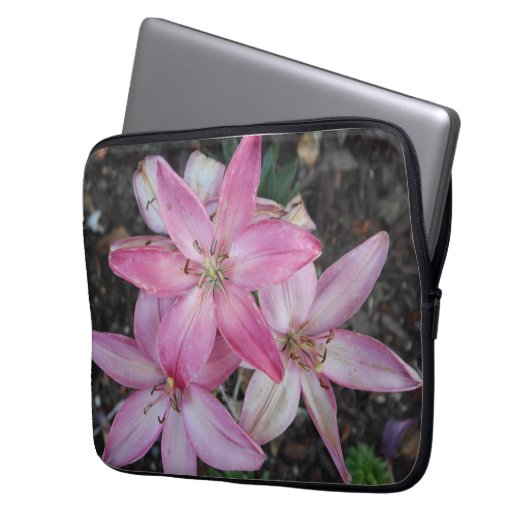 Blume Laptopschutzhülle (Vorderseite Links)