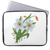 Blume Laptopschutzhülle (Vorderseite)