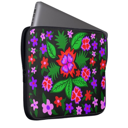 Blume Laptopschutzhülle (Vorne Rechts)