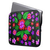 Blume Laptopschutzhülle (Vorderseite Links)