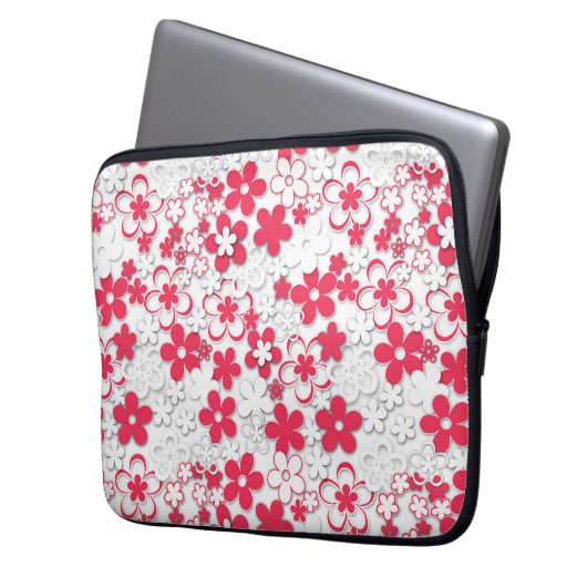 Blume Laptopschutzhülle (Vorderseite Links)