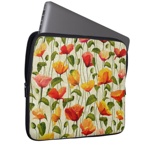 Blume Laptopschutzhülle (Vorne Rechts)