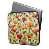 Blume Laptopschutzhülle (Vorderseite Links)