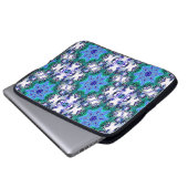 Blume.... Laptopschutzhülle (Vorne Knopf)