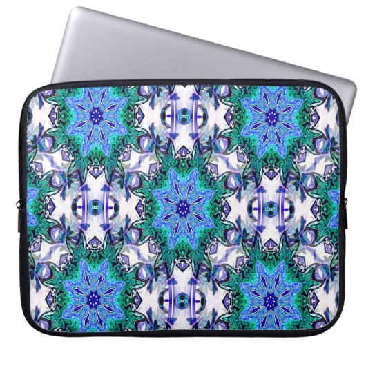 Blume.... Laptopschutzhülle (Vorderseite)