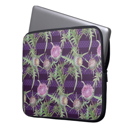 Blume Laptopschutzhülle (Vorderseite Links)