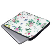 Blume Laptopschutzhülle (Vorne Knopf)