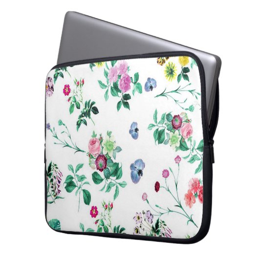 Blume Laptopschutzhülle (Vorderseite Links)