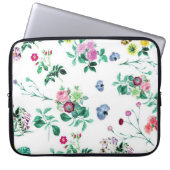 Blume Laptopschutzhülle (Vorderseite)