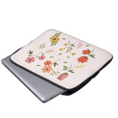 Blume Laptopschutzhülle (Vorne Knopf)
