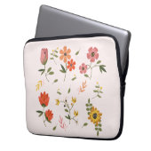 Blume Laptopschutzhülle (Vorderseite Links)