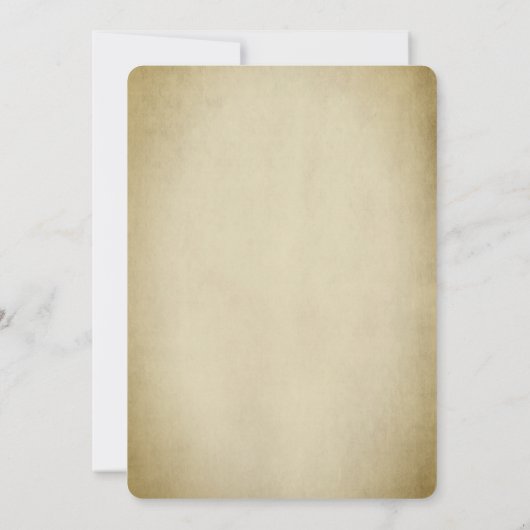 Blume Leaf Champagne Glass Flasche Brautparty Einladung (Rückseite)