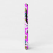 Blume Leaf_Lila Case-Mate iPhone Hülle (Hinten/Links)