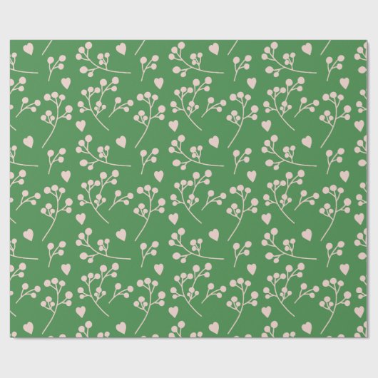 Blume-Leaf-Musterpapier Geschenkpapier (Flach)
