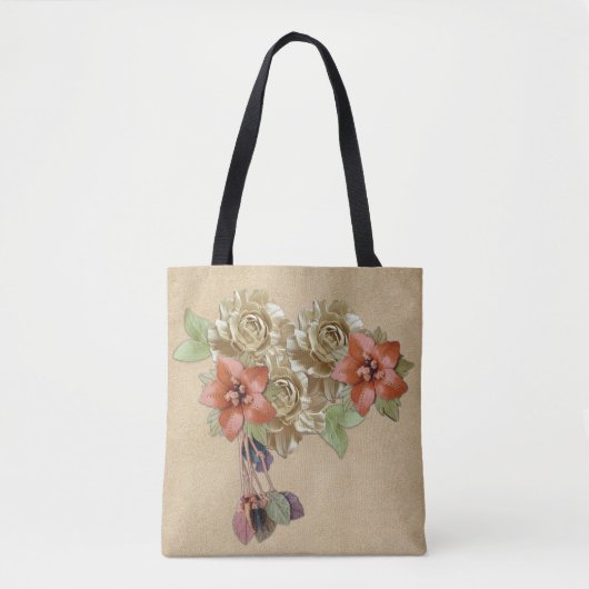 Blume Leather & Suede Art Tasche (Vorderseite)
