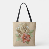 Blume Leather & Suede Art Tasche (Rückseite)