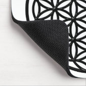 Blume Leben-des heiligen Geometrie-Symbols Mousepad (Ecke)