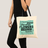 Blume Lebensmittelgeschäft Tote Tasche (Vorderseite (Produkt))