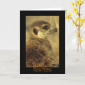 Blume - Legenden-Karte Karte (Gelbe Blume)