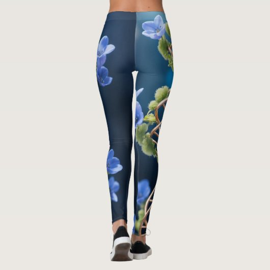 Blume Leggings (Rückseite)