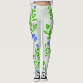 Blume Leggings (Vorderseite)