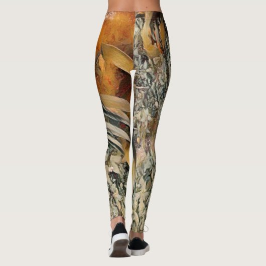 Blume Leggings (Rückseite)