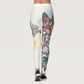 Blume Leggings (Rückseite)