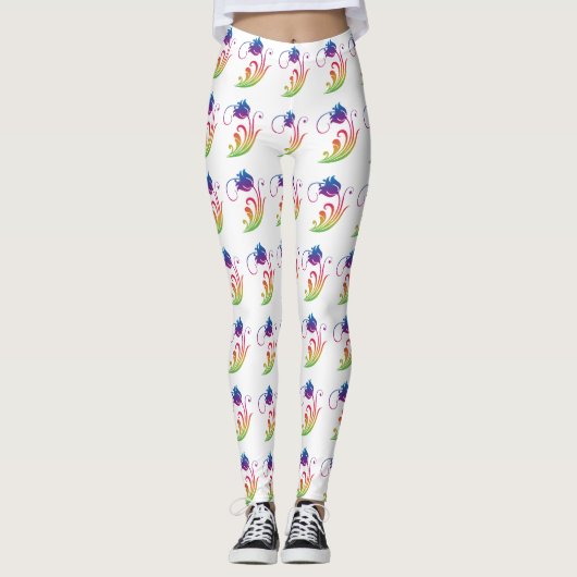 Blume Leggings (Vorderseite)