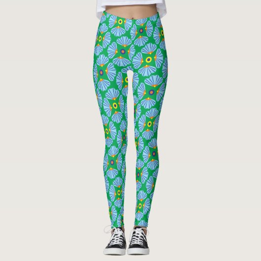 Blume Leggings (Vorderseite)