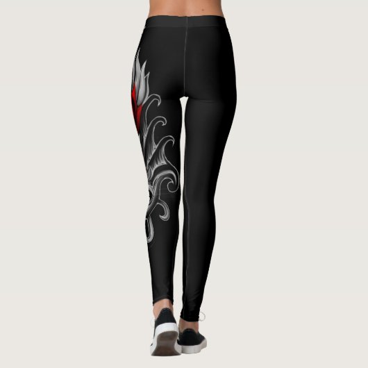 Blume Leggings (Rückseite)