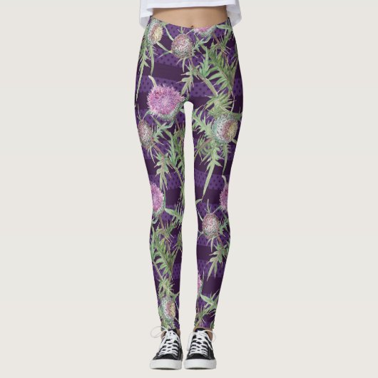 Blume Leggings (Vorderseite)