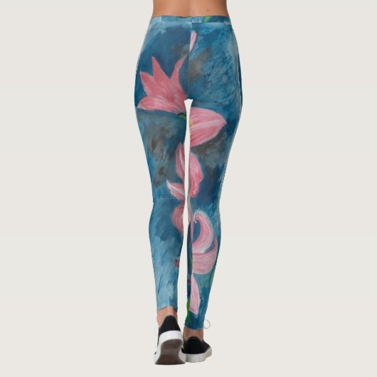 Blume Leggings (Rückseite)