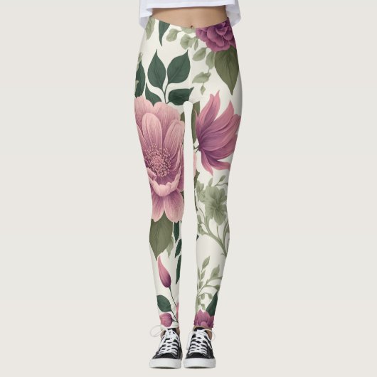 Blume Leggings (Vorderseite)