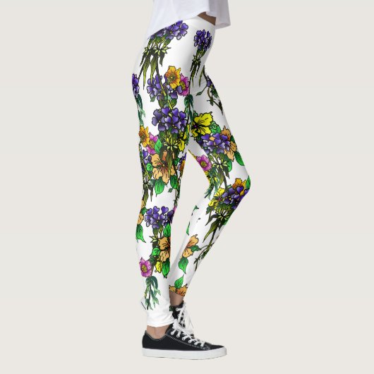 Blume Leggings (Rechts)