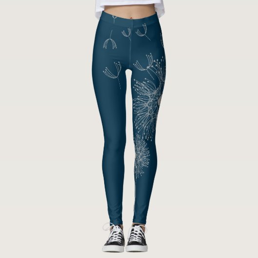 Blume Leggings (Vorderseite)