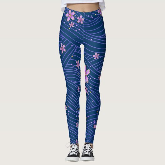 Blume Leggings (Vorderseite)
