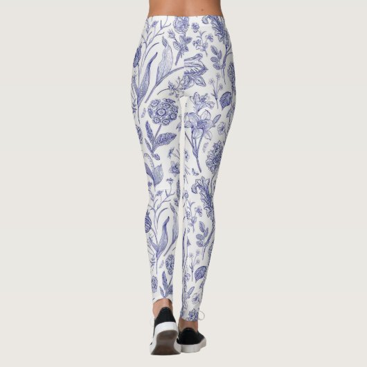 Blume Leggings (Rückseite)