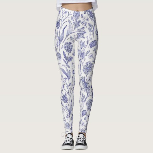 Blume Leggings (Vorderseite)